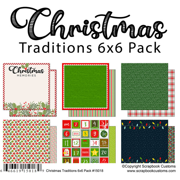 Scrapbook Customs - Christmas Traditions Stickers - 646619614674