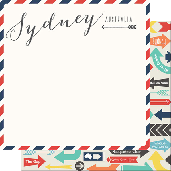 Scrapbook Customs  Sydney Memories Sticker