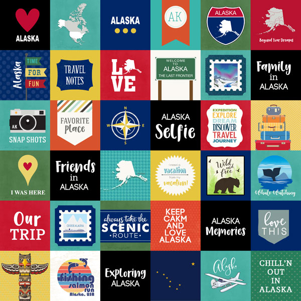 Scrapbook Customs - United States Collection - Cardstock Stickers - San Francisco Travel